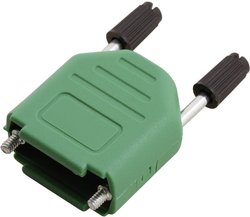 Obudowa złącza D-SUB Ilość styków: 25 tworzywo sztuczne 180 ° zielony MH Connectors MHDPPK25-G-K 1 szt.