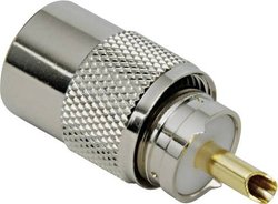Złącze UHF BKL Electronic 0406015 0406015 złącze męskie proste 50 Ω 1 szt.