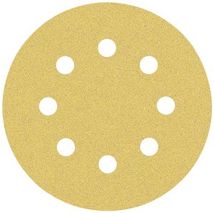 Papier ścierny EXPERT C470 z 8 otworami do szlifierek mimośrodowych, 115 mm, G 80, 5 części. Papier ścierny ekscentryczny Bosch Accessories EXPERT C470 2608900796  5 szt.