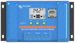 Solarny regulator ładowania Victron Energy Blue-Solar PWM-LCD&USB PWM 12 V, 24 V 30 A
