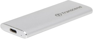 Dysk zewnętrzny SSD Transcend ESD240C TS120GESD240C 120 GB USB-C® srebrny
