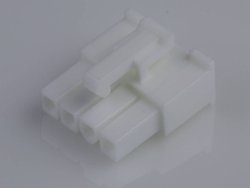 Obudowa złącza pin żeńskiego na kabel Molex MOL Power & Signal Sol. 39014041, piny: 4, 13 A, 1 szt.