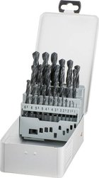 Zestaw wierteł krętych do metalu kwb 422544 25 szt.