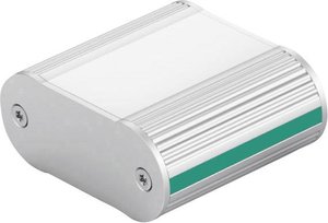 Obudowa profilowa Fischer Elektronik TON 61 26 80 SA TB 10078592, (D x S x W) 80 x 61.3 x 26 mm, aluminium, 1 szt.