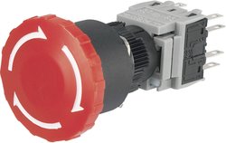 Wyłącznik awaryjny TRU COMPONENTS LAS1-BY-22TSA 704736, 250 V/AC, 2 NC, 2 NO, 1 szt.