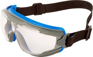 3M Goggle Gear 500 GG501NSGAF-BLU Pełne okulary ochronne z zabezpieczeniem przeciw zaparowaniu niebieski, szary EN 166 DIN 166