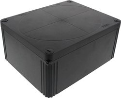 Skrzynka przyłączeniowa Wiska COMBI 1610 PL BK, IP66/IP67, (D x S x W) 200 x 160 x 94 mm, czarny, 1 szt.