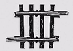 Tor łukowy Marklin 2235, 424,6 mm, 3,75°, skala H0, 10 szt.