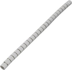 Wąż spiralny TRU COMPONENTS TC-KL32GYZ-15M203, 32 mm (max), szary, 15 m