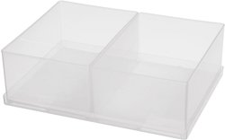 Wkładka do pojemnika asortymentowego raaco 80 2xBA6-1 136556, (S x W x G) 220 x 69 x 160 mm