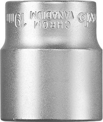 Klucze nasadowe PROFI 3/8&quot, x 19 mm Nasadka 19 mm kwb  372219  1 szt.