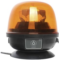 SecoRüt 95003 12 V/DC, 24 V/DC akumulatorowe mocowanie magnetyczne, stopka magnetyczna, przyssawka pomarańczowy