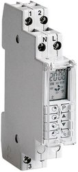 Timer Ötzpolat z programem dziennym i automatyczną zmianą czasu Wyłącznik czasowy Wallair Zeitschaltuhr 1IO1070, 3500 W