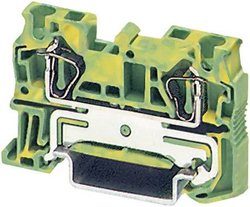 Złącze przelotowe spężynowe Phoenix Contact ST 4-PE, 0,08 -6 mm2, zielono - żółte