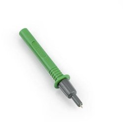 HT Instruments 404-IECV Złącze męskie bananowe CAT III 1000 V, CAT IV 600 V zielony