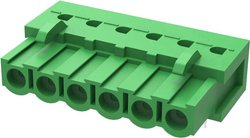 Obudowa złącza pin męskiego na PCB Degson 2EDGA-5.08-06P-14-00AH-1, wire-to-board, piny: 6, 15 A, 1 szt.