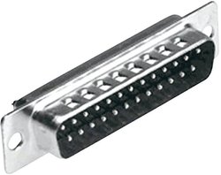 Listwa męska D-Sub 180 ° Ilość styków: 25 kielich lutowniczy MH Connectors MHDB25-SP 1 szt.