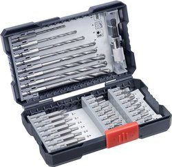 Zestaw wierteł i bitów  33 szt. kwb  108940
