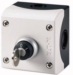 Przełącznik kluczykowy, 1 NO + 1 NC, 2 pozycje, struktura Przycisk kluczykowy Eaton M22-WRS/KC11/I   1 szt.