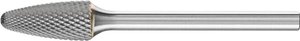 Frez z węglika wolframu, okrągły łuk 10x20 mm, trzpień ø 6 mm, 3 zęby PLUS do uniwersalnych zastosowań Frez PFERD RBF 0613/3 MICRO 21230073, 6 mm x 43 mm , 1 szt.