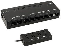 PHANTEKSUniwersalna piasta wentylatora PWM, detaliczna - czarna Phanteks PH-PWHUB_02 Wentylator komputerowy