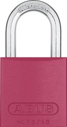 Kłódka aluminiowa Abus ABVS46790, 39x74x19 mm, czerwona