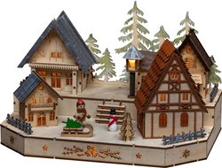 Konstsmide 3235-100 Sceneria LED Wiejski    ciepła biel LED kolorowy z przełącznikiem