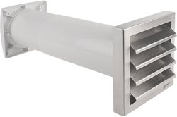 Energooszczędna puszka ścienna Aeroboy Ø 150 mm Rurka teleskopowa Wallair N37814, 152 mm