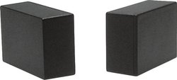 Obudowa modułowa Strapubox, ABS, czarny, (D x S x W) 45 x 30 x 18 mm, 1 szt.