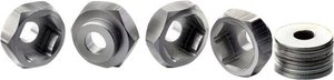 Zabierak do felg, aluminiowy Absima 2560020 4 szt.