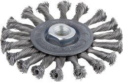 Wolfcraft Szczotka talerzowa z drutu stalowego WS M14 Ø 115 mm  2149000 1 szt.