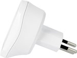Adapter podróżny Skross 1.500205 wtyczka szwajcarska, 10A/250 V, biały