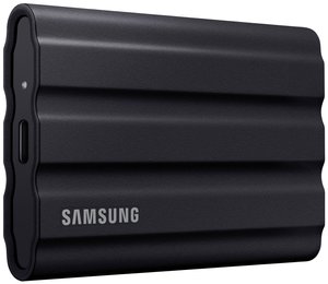 Samsung Portable T7 Shield 1 TB Dysk zewnętrzny SSD USB 3.2 Gen 2 czarny PC/Mac MU-PE1T0S/EU