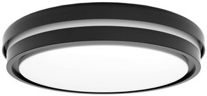 przyciemniana lampa sufitowa Kea biała+kolor, oświetlenie ścienne i sufitowe LED 52 cm Lampa sufitowa LED Müller-Licht tint Kea 404063 30 W  czarny