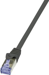 Kabel LAN LogiLink CQ4053S, 1 szt., RJ45, S/FTP, 2.00 m, czarny