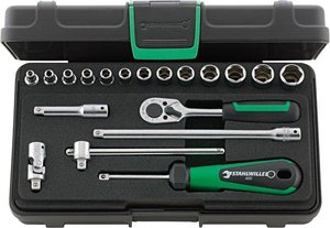 Zestaw kluczy nasadowych Stahlwille 40/13/6 KN 96011124 1/4'' (6,3 mm)