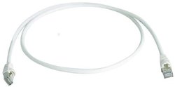 Kabel LAN Telegärtner L00004A0071, 7.5 m, RJ45, CAT 6a, S/FTP, 7.50 m, biały