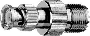 Adapter koncentryk Telegärtner J01008A0803 złącze męskie BNC - złącze żeńskie UHF  1 szt.