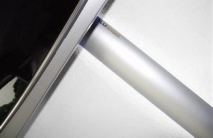 Kanał kablowy Alunovo, AL90-025, srebrny (matowy, eloksalowany), (D x S x W) 250 x 80 x 20 mm,1 szt.