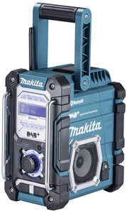 Radio na budowę Makita  DAB+, UKW ochrona przeciwbryzgowa turkusowy, czarny