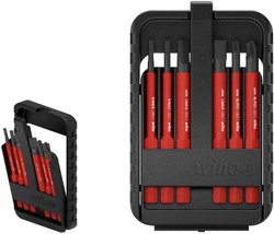 Zestaw bitów Wiha slimBit electric TORX® 6-częściowy w pudełku slimBit (43153) Zestaw wymiennych kling Wiha  43153 VDE
