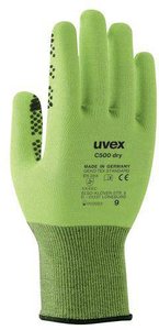 uvex C500 dry 6049908  Rękawice chroniące przed przecięciem Rozmiar rękawic: 8 EN 388    1 par(a)