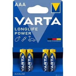 Bateria AAA LR03 Varta Longlife Power Alkaliczna blister 4 szt