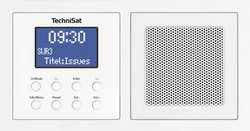 Radio do zabudowy TechniSat UP 1 DAB+, UKW  biały