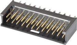 Listwa kołkowa, męska, standardowa TE Connectivity AMPMODU 280521-2, wire-to-board, piny: 24, 3 A, 1 szt.