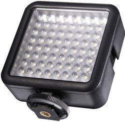 walimex pro LED Photo Video Light 64 LED z możliwością ściemniania Lampa fotograficzna LED Walimex Pro 20342, 1 szt.