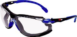 3M  S1101SGAFKT Okulary ochronne z zabezpieczeniem przeciw zaparowaniu niebiesko-czarny EN 166 DIN 166