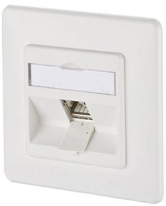 Gniazdo sieciowe Metz Connect 130B12D11002-E 130B12D11002-E, CAT 6A, 1 Port, czysty biały