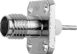 Złącze SMA Telegärtner J01151A0621 J01151A0621 złącze żeńskie z kołnierzem 50 Ω 1 szt.