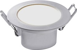 Heitronic 500594 DL7002 reflektor wpuszczany LED, 7W, IP55, ściemniany, okrągły IP65 Oświetlenie wewnętrzne LED Heitronic DL7002 500594  7 W